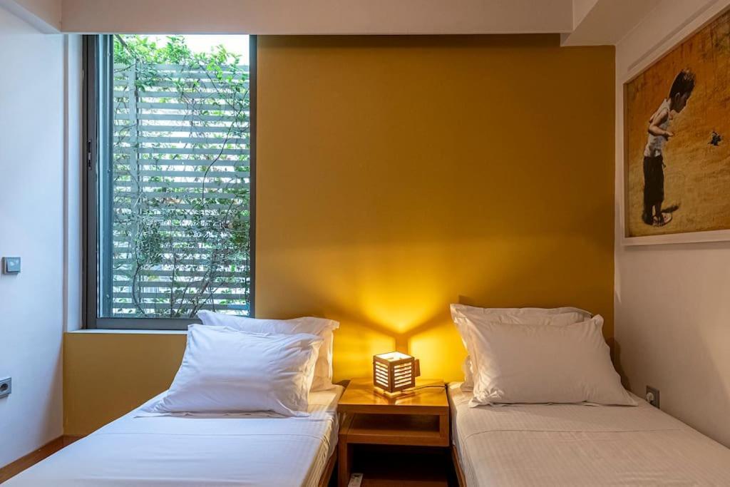 Hidesign Athens Tube Luxury Apt In Kolonaki Bagian luar foto